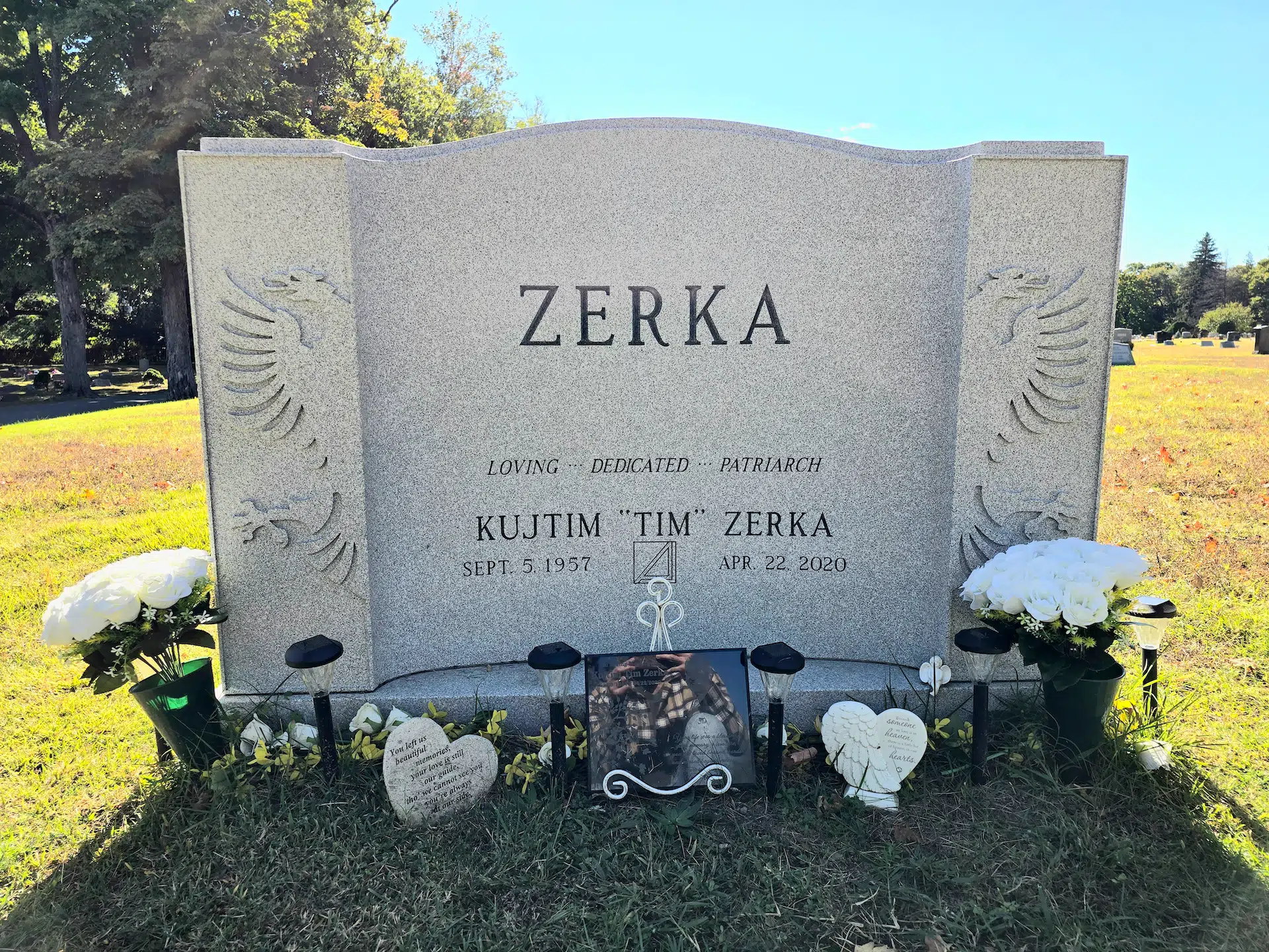 Granite Headstone Examples hand-carved by Headstone Gallery in NJ — image 4