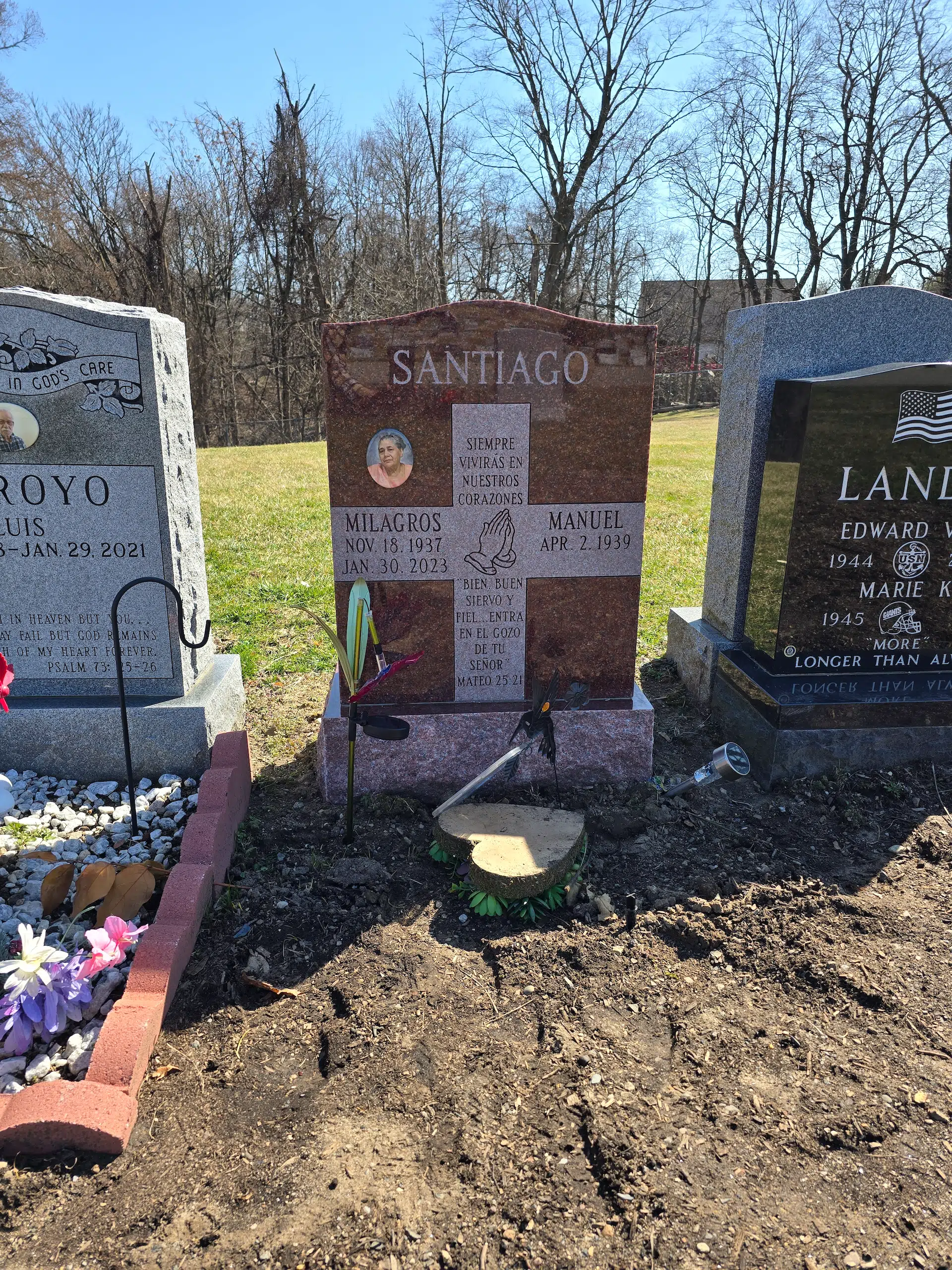 Granite Headstone Examples hand-carved by Headstone Gallery in NJ — image 4