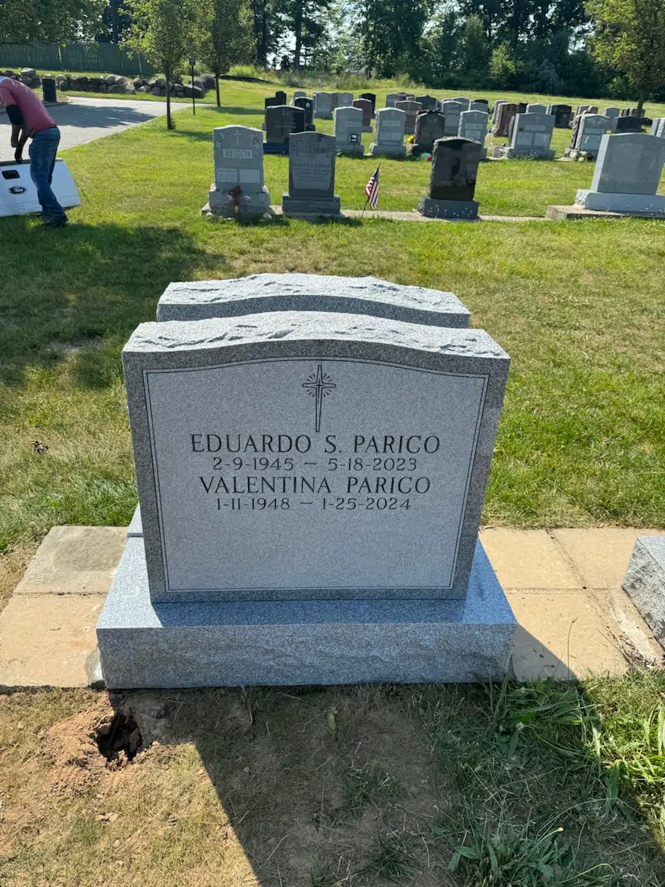 Granite Headstone Examples hand-carved by Headstone Gallery in NJ — image 3